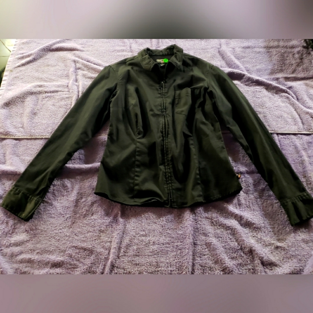 Polo Ralph Lauren Boys Medium ZIPPER Down Shirt